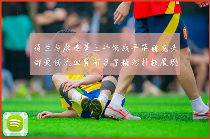 荷兰与摩洛哥上半场战平范赫克头部受伤流血费布吕亨精彩扑救展现实力